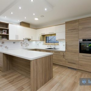 Steklene kuhinjske obloge Poljanska dolina