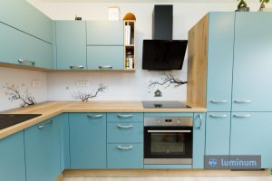 Steklena zaščita stene kuhinjsko steklo Luminum